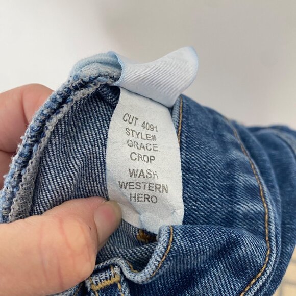 SLVRLAKE Grace Crop Jeans Western Hero - Picture 8 of 12